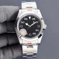 الفخامة ST9 Mens Air 41mm King Stainless Steel 2813 Movement Automatic Mechanical Watches Luminous Waterproof Series Men Wristwatches Dhgate 007