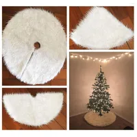 Christmas Decorations Tree Plush Skirt Holiday Ornaments Decoration For Merry Party