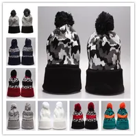 Whole winter Beanie Knitted Hats custom Sports warm beanies caps Women Men popular fashion styles 10000 to pick up259y