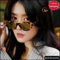 Brand Design Sunglasses 2023 New f Family Net Red Same Fashion Ff40009 Personalized Chain Cat Glass Uv400 High Quality