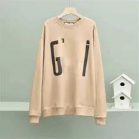 Cheap Clothing 70% off Spring new men's and women's printed letters tide round neck Pullover leisure foreign style cotton sweater