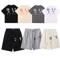 Gallery Depts Tracksuit Mens 여성 디자이너 T Shirts Gallerys Depts Cottons Tops Man S Casual Shirt Luxurys Clothing Sleeve Clothing