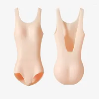 Women's Shapers Swimming Body-building Clothes With Buttocks Up Breast Enhancement One-piece Briefs Fake Buttock And Underpants