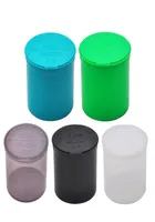 90 DRAM TOMT SQUEEZE POP TOP BAKKEVIAL Herb Box Akrylplast Stroage Stash Jar Plastpiller Bott Box Herb Container4844266
