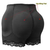Sexy Women 4pcs Pads Enhancers Fake Ass Hip Butt Lifter Shapers Control Panties Padded Slimming Underwear Enhancer hip pads Pant Y3130