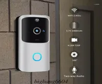 24G Wireless WiFi Smart Doorbell Camera Video Remote Door Bell Ring Intercom CCTV Chime Phone APP Home Security2273971