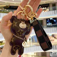 LL2020 Fashion brand Dog Keychain classic chic Keyring Women men luxury Car pendant unisex designer Key Chain Trinket Jewelry 252B