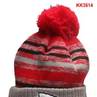 2021 Kansas City Baseball KC Beanie North American Team Side Patch Winter Wool Sport Knit Hat Skull Caps A52472