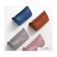 Tissue Boxes Napkins Ins Leather Box Pink Napkin Holder Creative Soft Container Home Desktop Table Decoration Drop Delivery Garden Dhlau