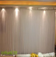 wedding decorations curtain black backdrop color Party Curtain Celebration draps Background Satin Drape wall valance customized 3M3187347