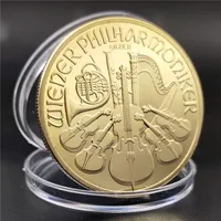 فيينا هول التشيلو التذكارية للعملة المعدنية ، مجموعة عملة ذهبية
