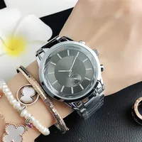 Fashion Brand Watches women Men style Metal steel band Quartz Wrist Watch A41191A