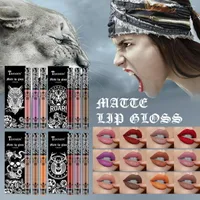 Lip Gloss Waterproof Sexy Moisturizing Matte Glaze Non Sticky Cup Not Easy To Fade Lipstick Set