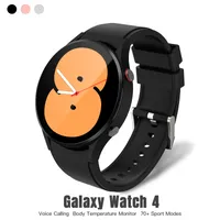 Smart Watches Männer IPS Zeigen Sie benutzerdefinierte Dial Voice Calling Health Monitor 70 Sportmodi wasserdichte Smartwatch für Galaxy Watch 4
