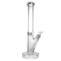 Smoking Pipes 9Mm Bong Thick Glass Water Bongs Hookahs 14Mm 16 Clear Straight Tube High Quality Drop Delivery Home Garden Household Dhmao