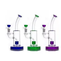 Hot Selling Glass Beaker Bongs Hookahs Mobius Stereo Matrix Dab Oil Rigs Ash Catcher Bongs Recycler Smoking Pipw with 14mm Bowl 10inch Cheapest