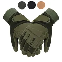 Full Finger Tactical Gloves Outdoor Sports Bicycle Antiskid Glove Army Paintball Shooting Airsoft Cycling Protective Equipments308T