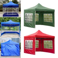 Portable Outdoor Tent Surface Replacement Rainproof Party Waterproof Gazebo Canopy Top Cover Garden Shade Shelter Windbar208P