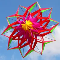 Kite Accessories Highquality 3D Lotus Flower With Handle And Line Good Flying Factory Outlet 230320