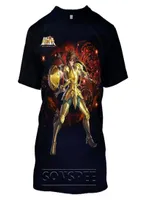 Saint Seiya anime t -shirt voor mannen camisetas manga tops kleding ropa hombre streetwear tee camisa masculina verano koszulki5207402