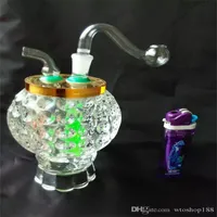 A water bottle Wholesale Glass bongs Oil Burner Glass Water Pipes Oil Rigs Smoking