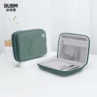 HDD Enclosures BUBM External Hard Drive Case Power Bank Protection Box USB Gadgets Cables Wires Organizer HDD Protection Storage Bag 230320