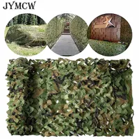 Tents and Shelters 1.5x3m 2x10m Hunting Military Camouflage Nets Woodland Army training Camo netting Car Covers Tent Shade Camping Sun Shelter 230320