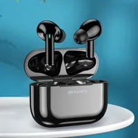 Awei T29 ANC Bluetooth Headphones Game TWS Earphones Wireless In-ear Earbuds Type-C Quick Charge Headset With Microphone