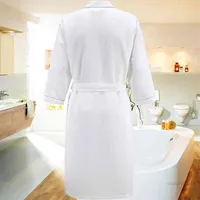 5 Star el 100% Cotton Men Kimono Bathrobe Plus Size Towel Bath Robe Mens Waffle Robes for Women Long Dressing Gown Sleepwear CX200280S