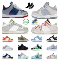 Wholesale Kid Dunks Low Sb Shoes Toddler Movement Casual Fashion Sneakers Chunky Label White Panda Philies Pink Shadow Strange Love Kid Shoes Designer Eur 26-35
