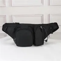 Whole new parachute fabric canvas belt bag men and women multifunctional chest pocket fashion large capacity leisure outdoor s2547
