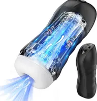Sex Toy Massager Vibrator Automatic Male Masturbator Cup Toys Sucking Masturbators for Men with 5 10 Vibrating Penis Pocket