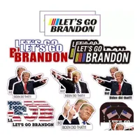 Banner Flags Lets Go Brandon Sticker For Car Trump Prank Biden Pvc Stickers Drop Delivery Home Garden Festive Party Supplies Dh4Qa