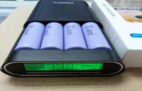 TOMO Mobile Power Boxes LCD Intelligent 4 Slot 18650 Battery Charger And Mobile Power Bank for Cellphone7186952