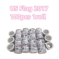 طوابع الولايات المتحدة من الدرجة الأولى الطوابع البريدية 2022 Flag US Stamp 1Set 100pcs Roll 100 Roll Postage Stamp للاحتفال بالاحتفال بالذكرى السنوية