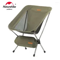 Camp Furniture Naturehike Folding Chair Portable Detachable Moon Ultralight Outdoor Fishing Hiking Travel Picnic Seat Tools