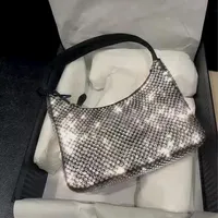 Top quality Diamond handbag Canvas Hobo bag shoulder bags for women Chest pack fashion lady presbyopic purse handbags whole Di256f