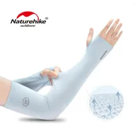 Knee Pads Naturehike Outdoor Sports UV Ice Sleeves Upf50 Cool Arm Cover Cycling Running Fishing NH21FS002