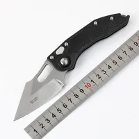 Special Offer MT Stitch Auto Tactical Folding Knife D2 Stone Wash Blade T6061 Aluminum Handle Outdoor EDC Pocket Knives EDC Gear265o