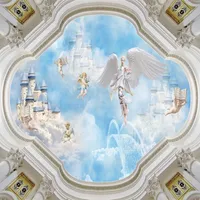 po wall murals wallpaper Angels heaven heaven zenith murals 3d ceiling Murals wallpaper172E