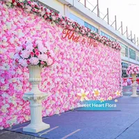 Decorative Flowers Artificial Flower Panel Stimulation Rose Wall Exquisite Multipurpose Faux Silk For Wedding