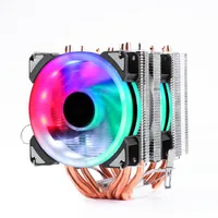 Desktop Computer 6 Copper Tube CPU High Speed Mute Radiator Super Cooling Fan