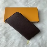 Single zipper Wallet Womens Wallets Ladies Purses cards and coins Fashion Lady Leather credit card holder Whole311F