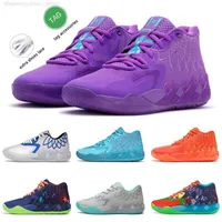 2022 With Socks Lamelo Ball MB01 Mens Basketball Shoes Big Size 12 Galaxy Rock Ridge Red Blast Buzz City White Blue Be You Luxury Designer