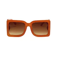 Retro Summer Sunglasses Female Square Big Frame Vintage Eyewear Fashion Men Women Designer Sun Glasses227d