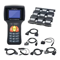 Professional T Code Auto Key Programmer T300 Newest V21.9 T 300 T-CODE English or Spanish Blue Black Cars T-300 Auto Transponder