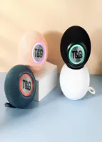 New Portable Speaker Mini Ball Shape LED Light Wireless Bluetooth Speakers 3D Stereo Surround Subwoofer Outdoor Loudspeaker FM Rad3328029
