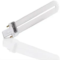 UV 9W L 365nm electrical inductance gel lamp buble light to nail dryer for nail art191T