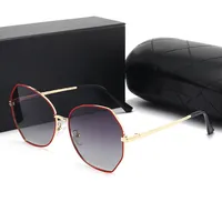 Fashion Sunglasses Brand Designers With LOGO Luxurious High Quality UV400 All Seasons Eyeglasses Eyewear 5Colors209J