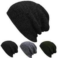 2021 Fashion Design Unisex Baby Knit Baggy Beanie Winter Autumn Hat Outdoor Skiing Sport Slouchy Chic Knitted Cap257P